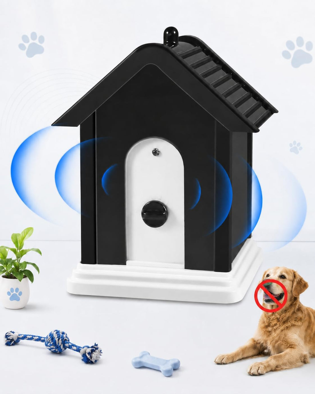 Safe Smart Anti Barking Device for Dogs