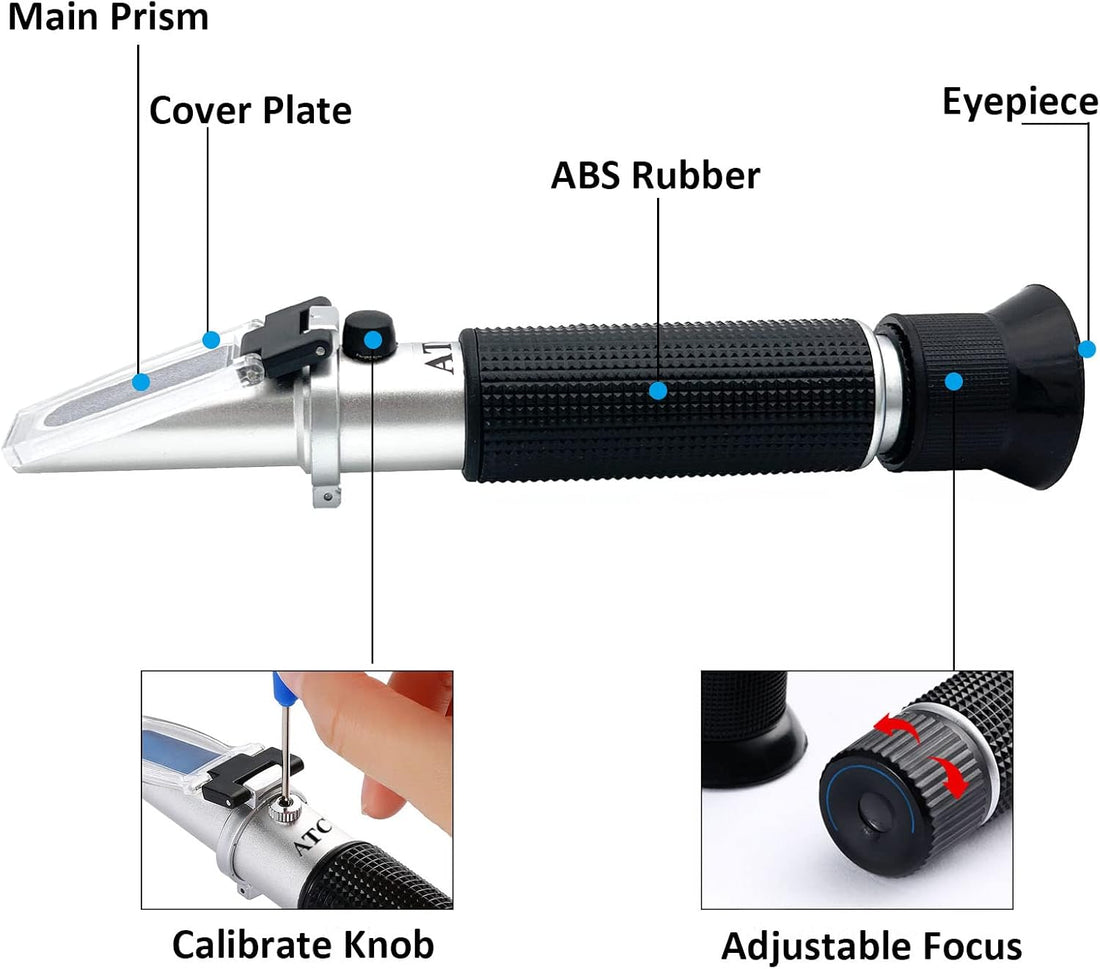 Salinity Refractometer for Aquarium Seawater Marine Fishkeeping