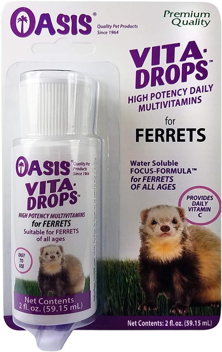 OASIS #80059 Ferret Vita-Drop Vitamins, 2-Ounce