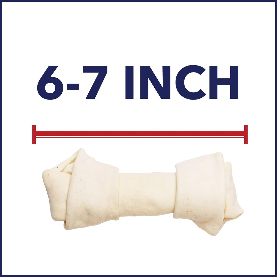 Pet Factory 100% Made in USA Beefhide 6-7" Assorted Dog Chew Treats