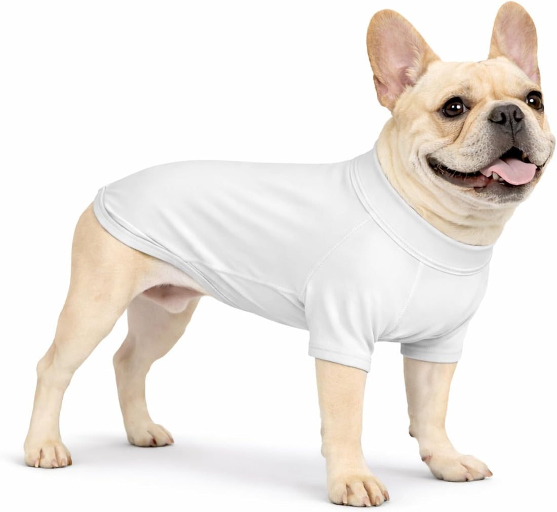 Premium Yoga-Fabric Dog T-Shirt – Breathable, Stretchy