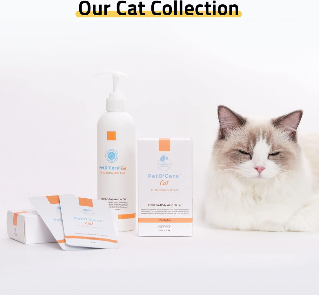 PetO'CERA Cat Cream - Hair Loss & Itch Relief for Hot Spots, Rashes
