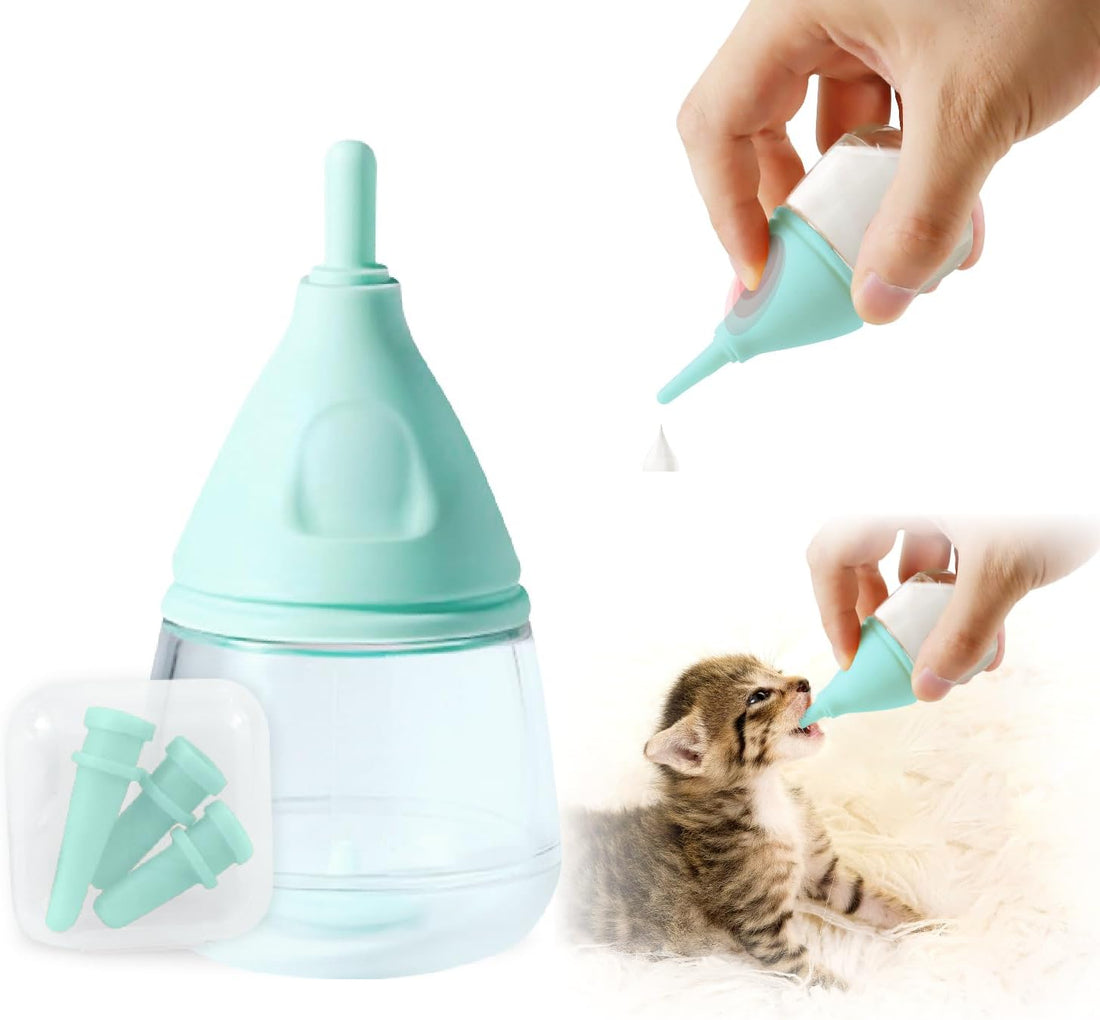 RockTech Ergonomic Kitten Bottle Feeding kit