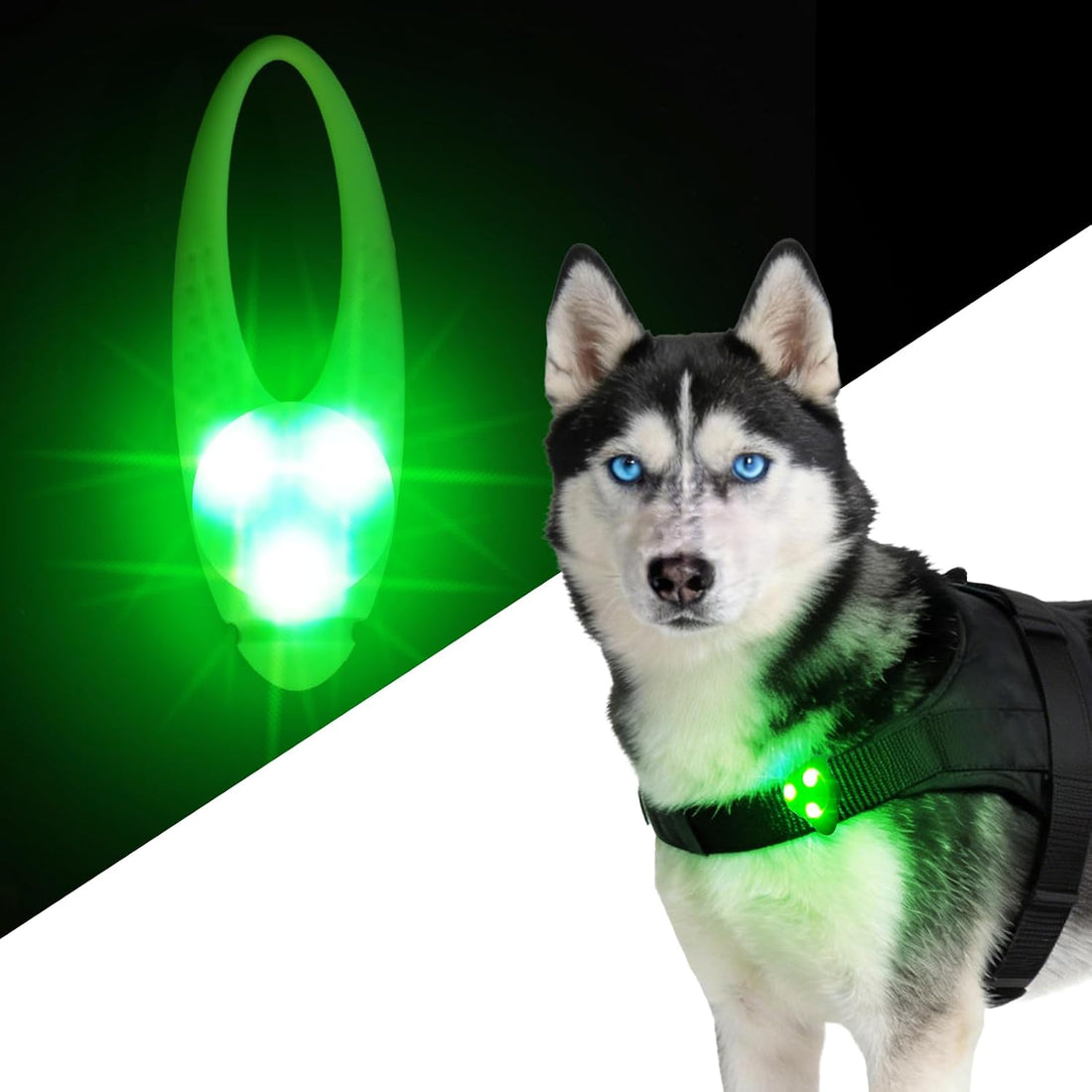 LaRoo Dog Lights - Led Collar Lights for Nighttime Walking