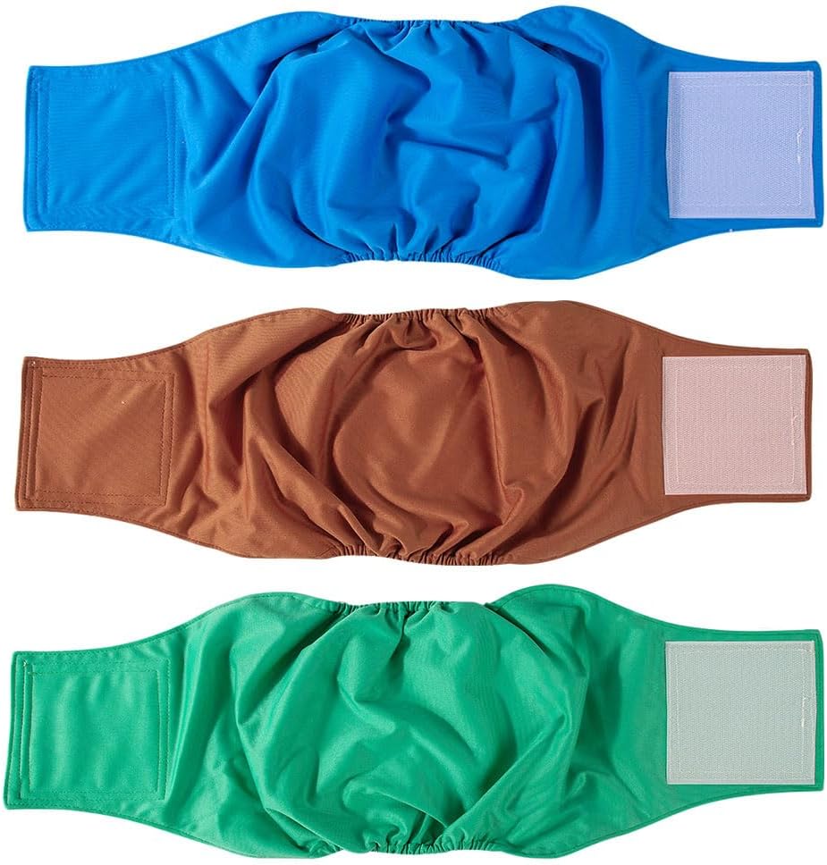 Washable Reusable Dog Diapers Male
