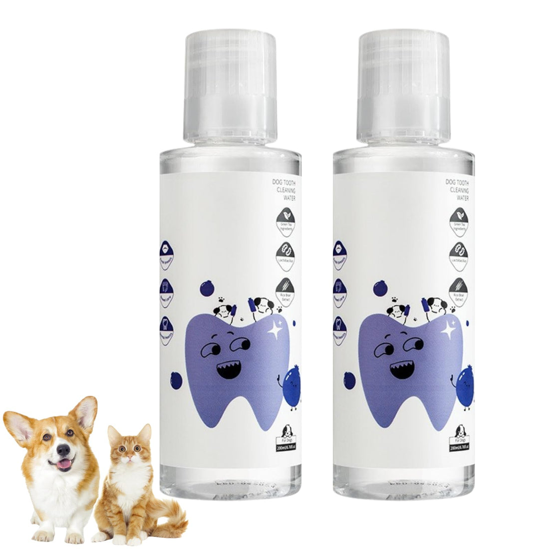 2Pcs Dental Plus,Freshen Breath, Natural