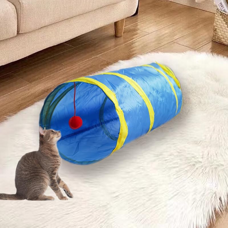 Cat Tunnel Tube Toys，Tunnels for Indoor Cats