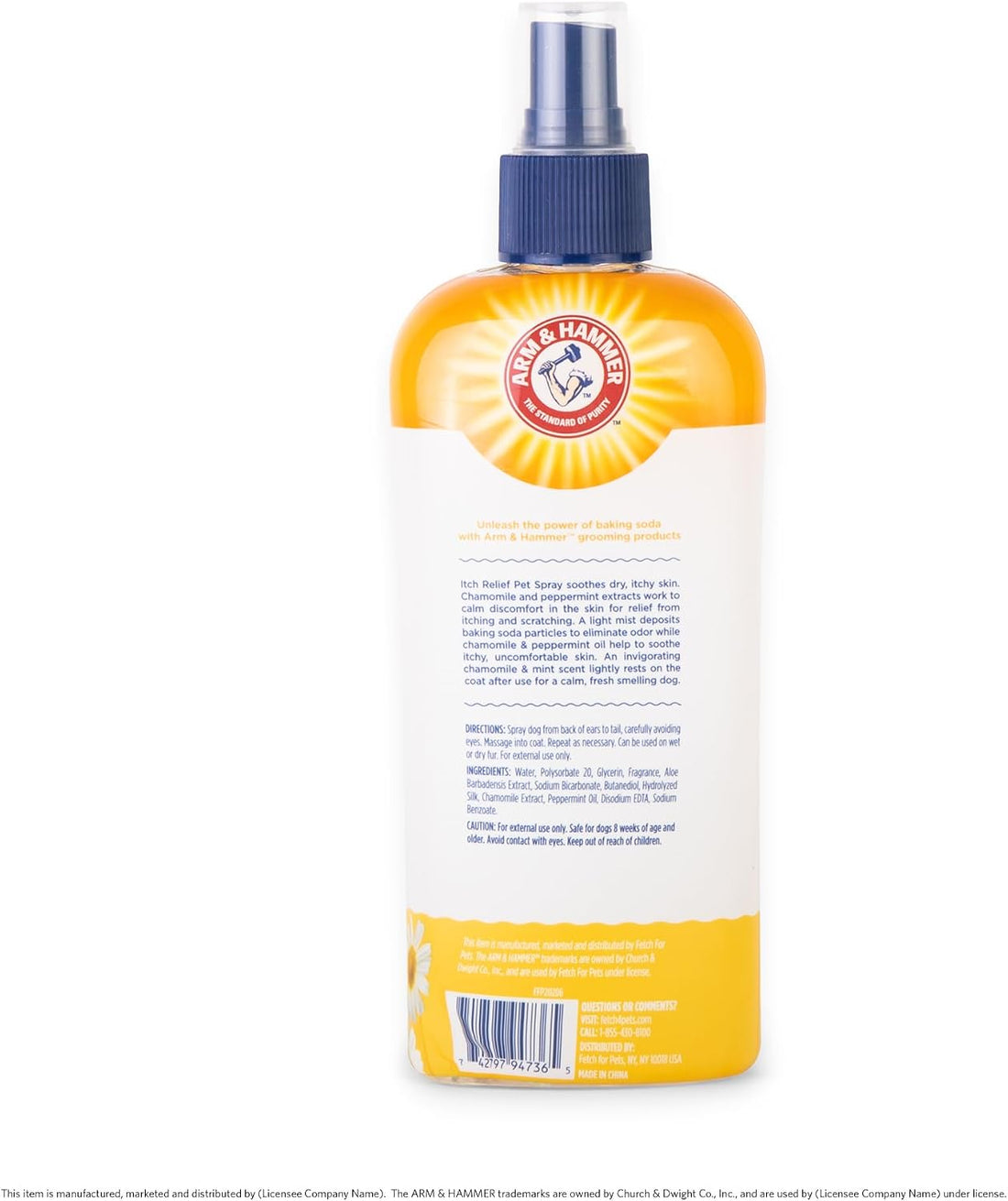 Arm & Hammer for Pets Itch Relief Spray for Dogs