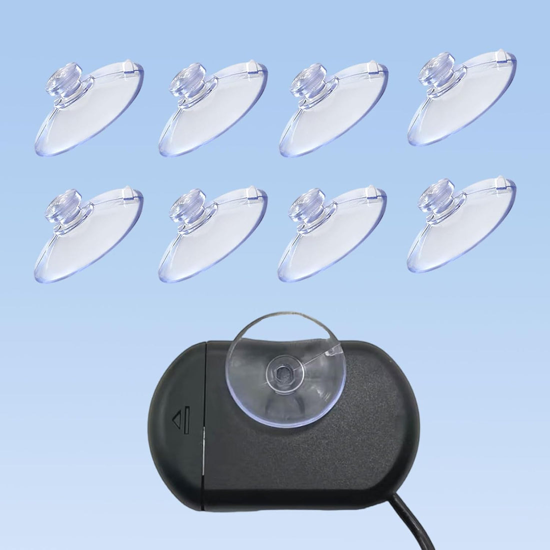 8 Pack Suction Cups for Aquarium Thermometer