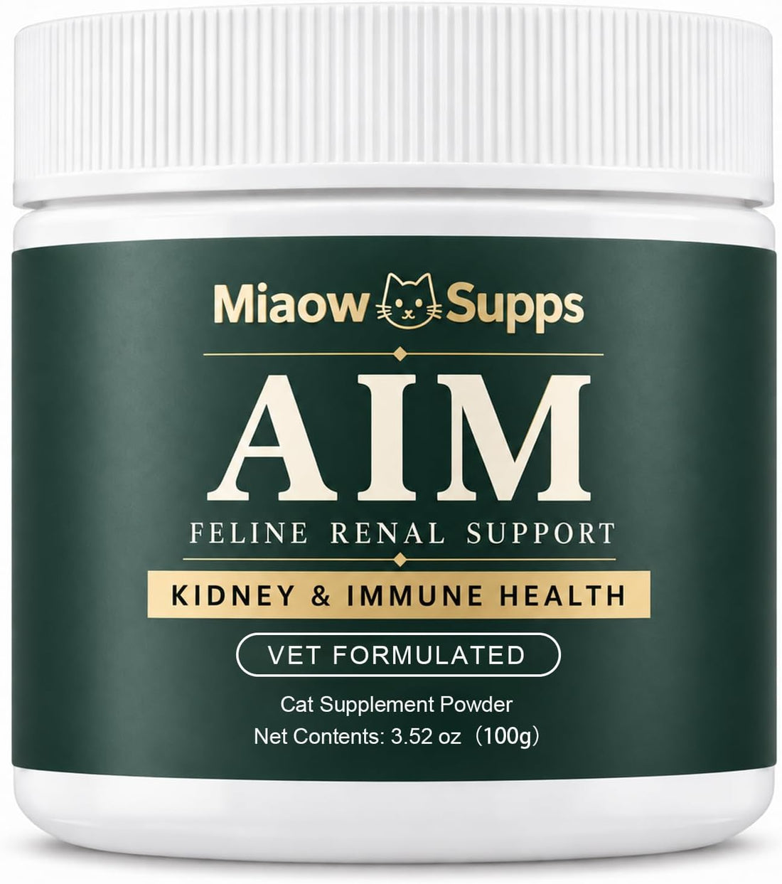 Aim for Cats Powder, Aim Kidney & Immune Health for Cats, 100g