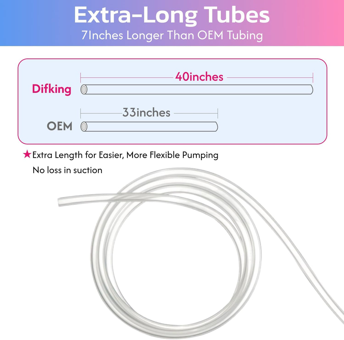 Tubing Compatible with Spectra S1/S2, Replacement Breast Pump Parts