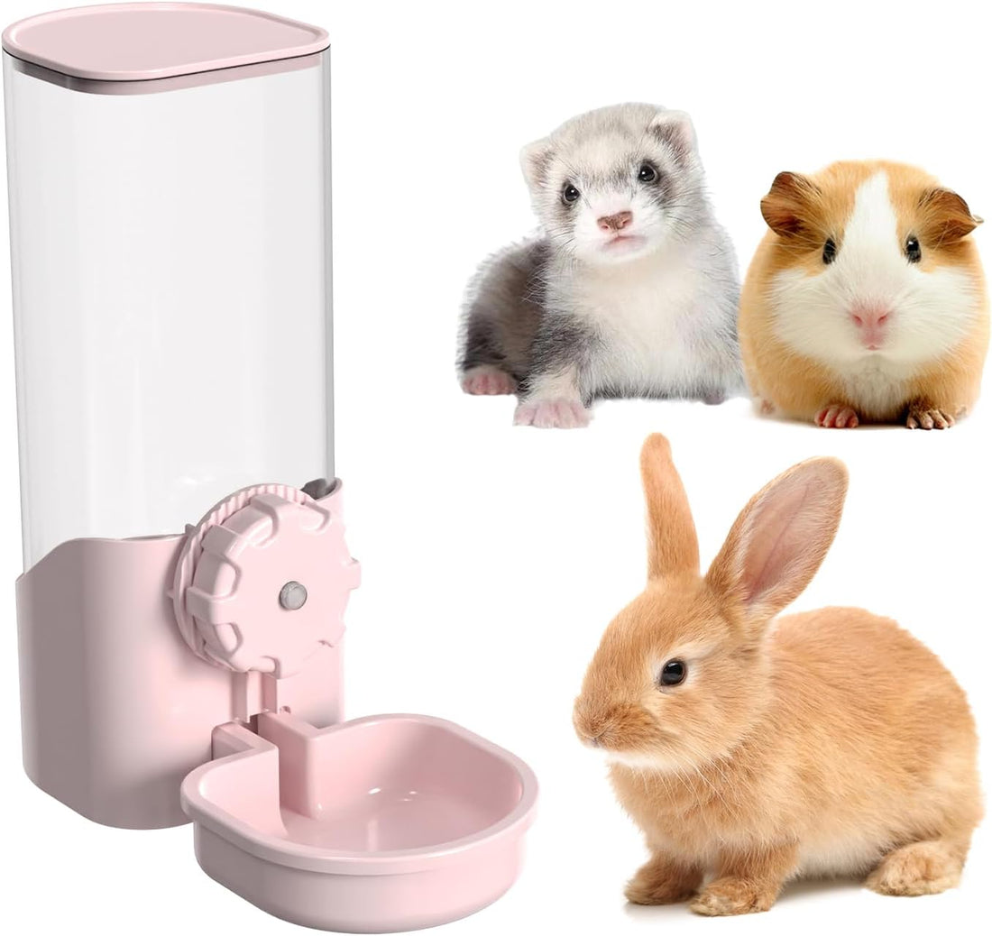 29oz Rabbit Water Bottle Dispenser for Cage, Bunny Water Bowl