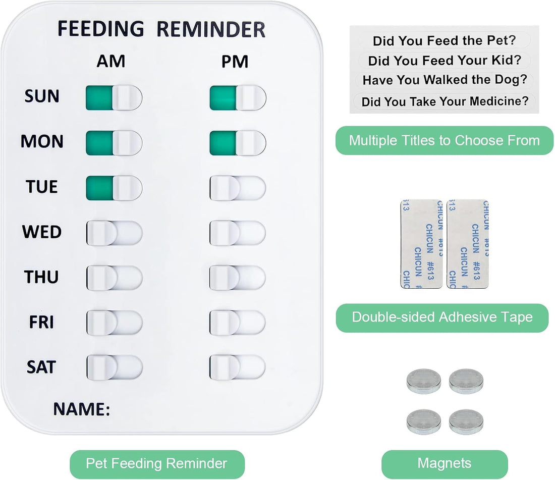 Coolrunner Pet Feeding Reminder for Dogs Cats