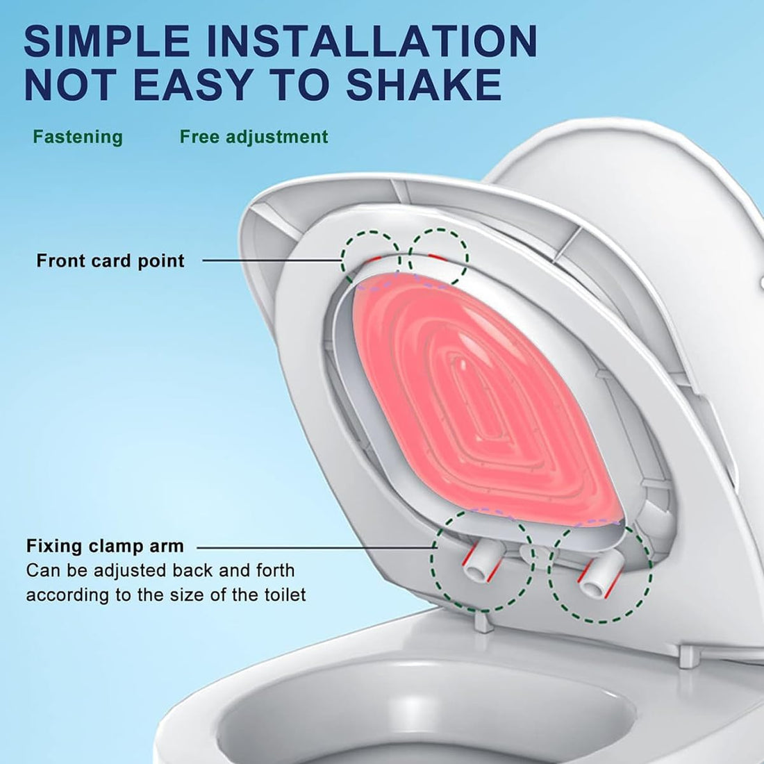 Cat Toilet Trainer Kit, Universal Cat Toilet Training Systems, Pink