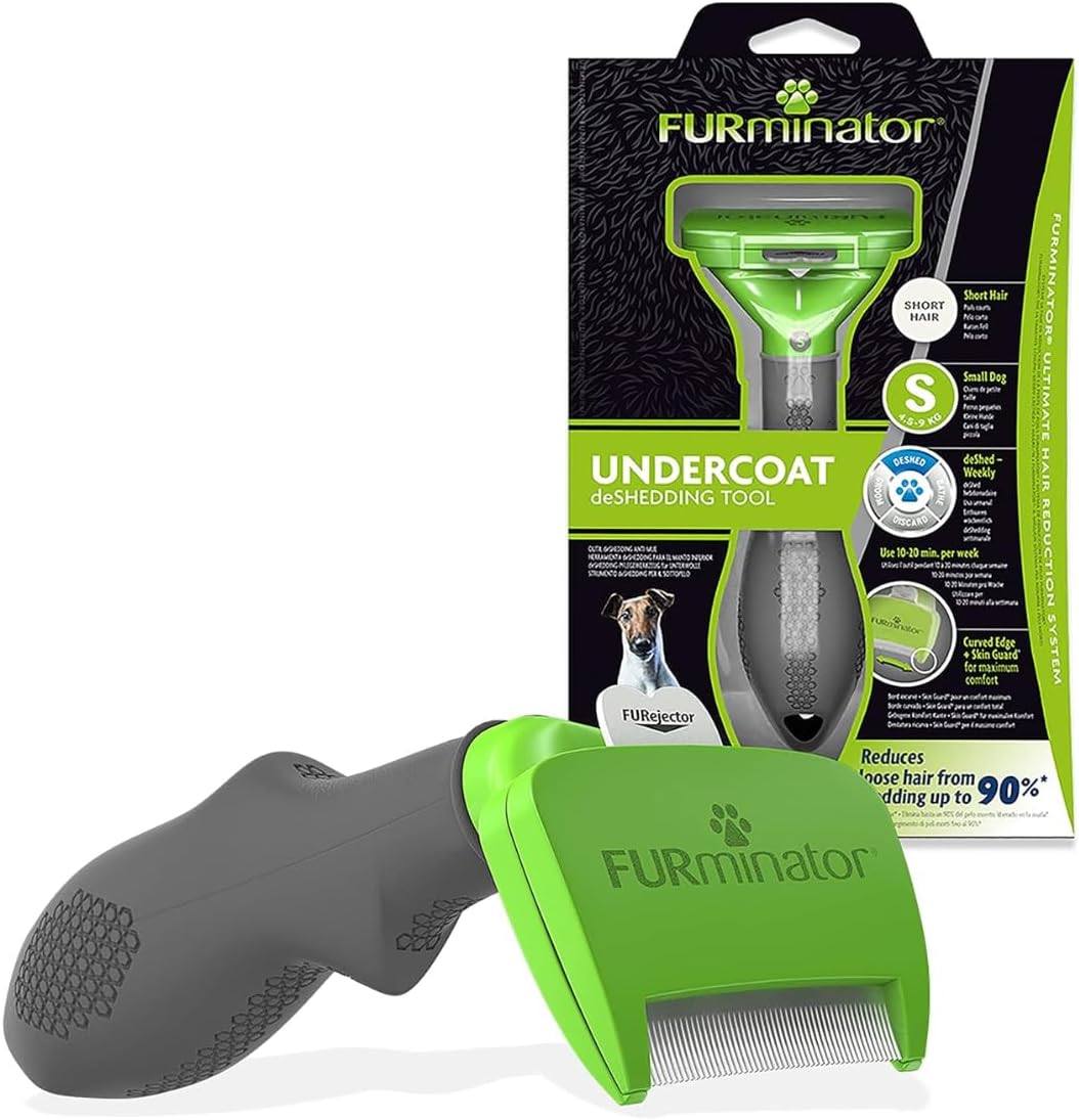 FURminator Undercoat deShedding Tool for Small Animals,Pink
