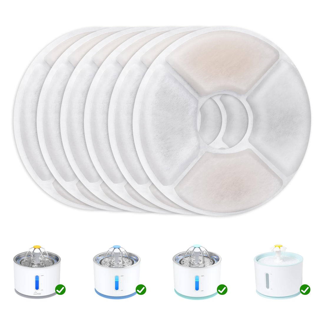 Wonder Creature Cat Water Fountain Filter Replacement