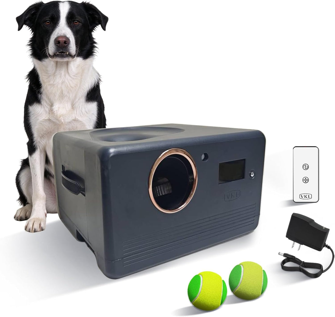 VKL Automatic Dog Tennis Ball Launcher Pet Toy