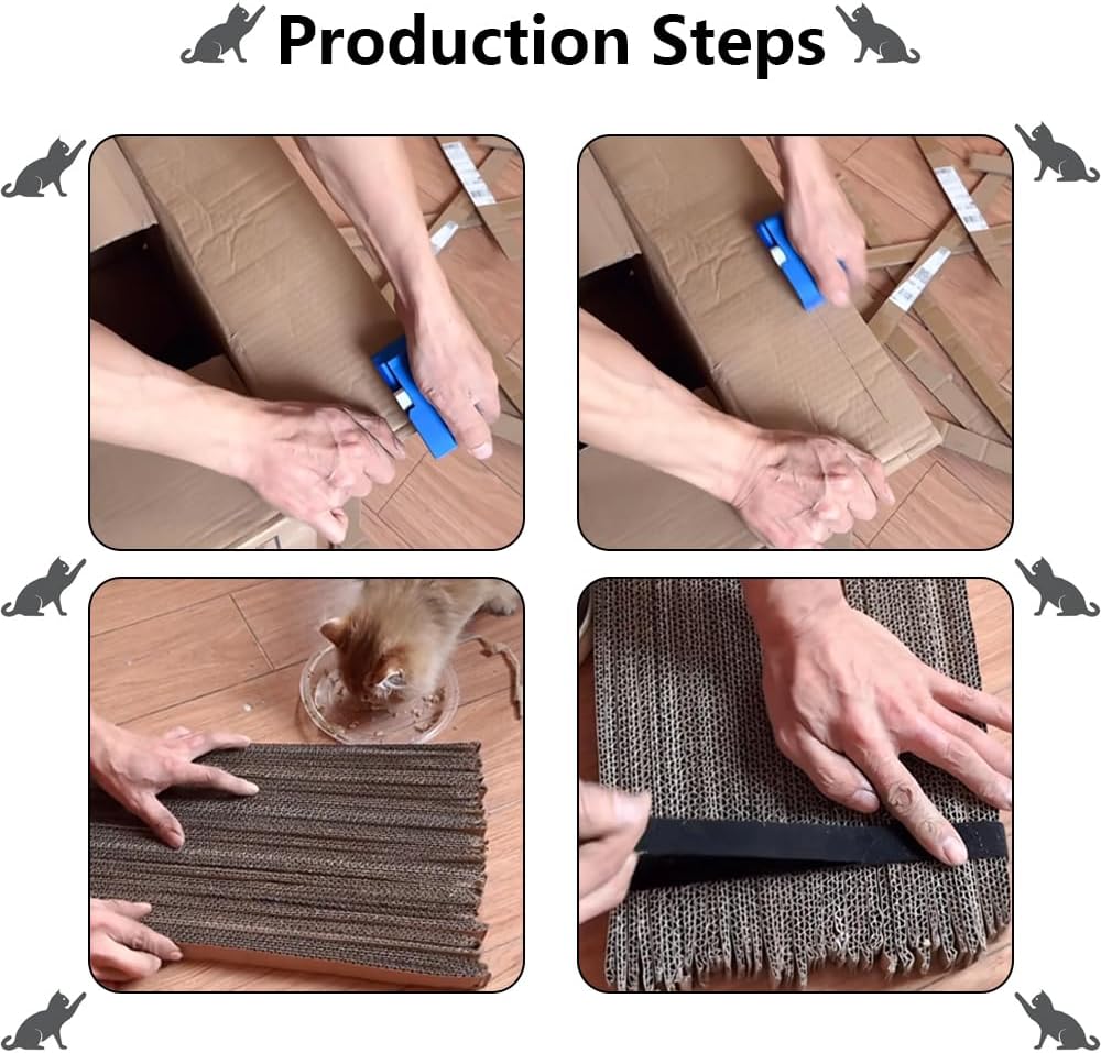 aderroo Cardboard Cutter for Cat Scratchers,DIY Cardboard Cutting Tool