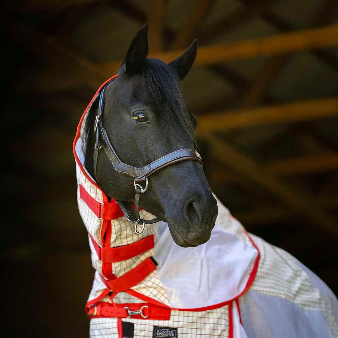 Jeffers Romper Stomper Sweet Itch Fly Sheet for Horses