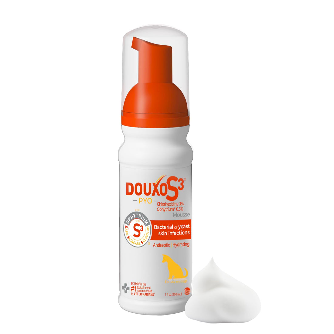 Douxo S3 PYO Medicated Dog Mousse