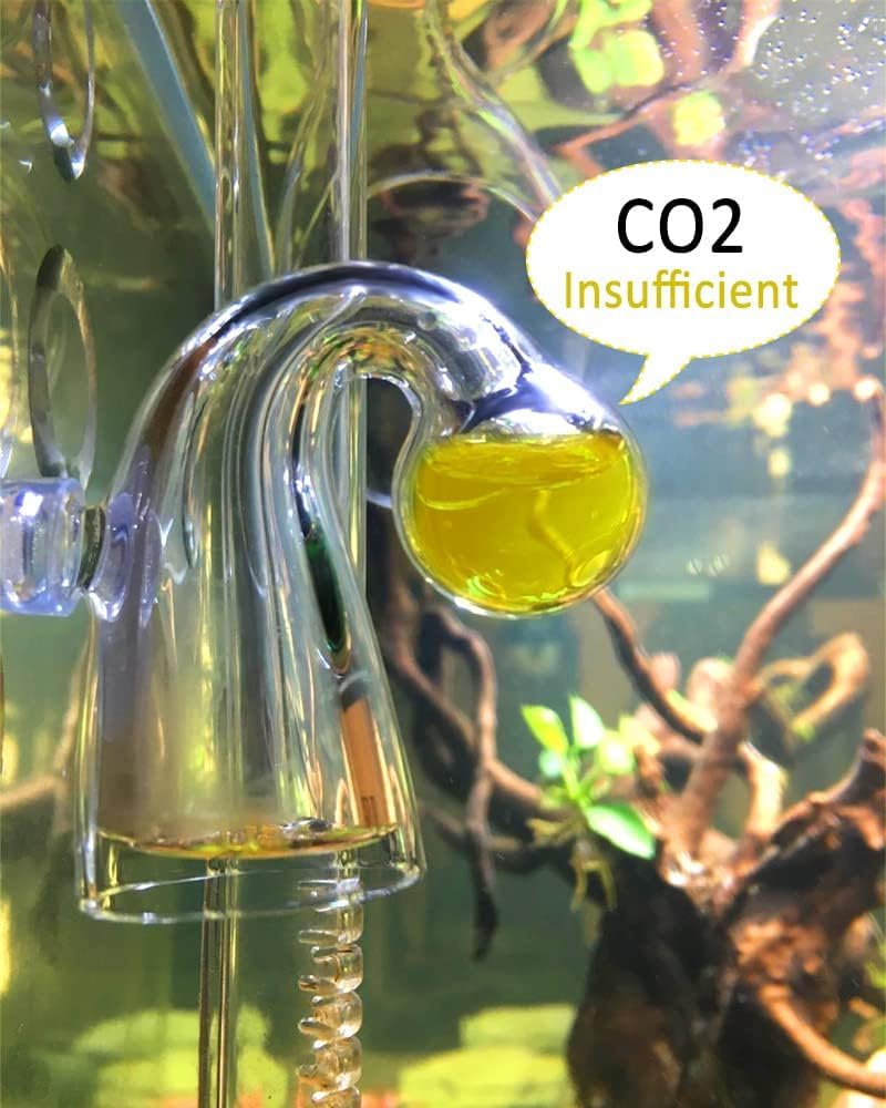 Glass Drop Checker Kit with 15ml Co2 Checker Solution Monitor