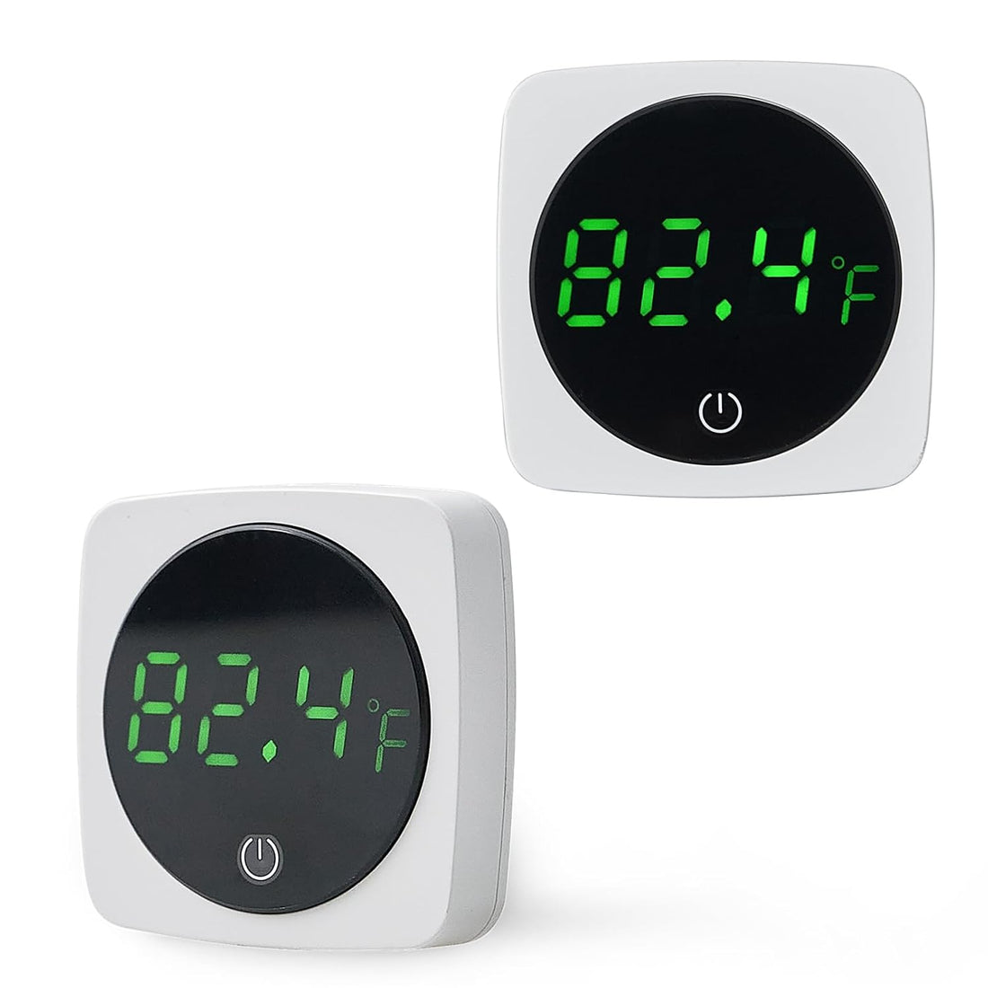 Aquarium Thermometer w/LED Touch ±0.9°F Stick On Fish Tank Betta