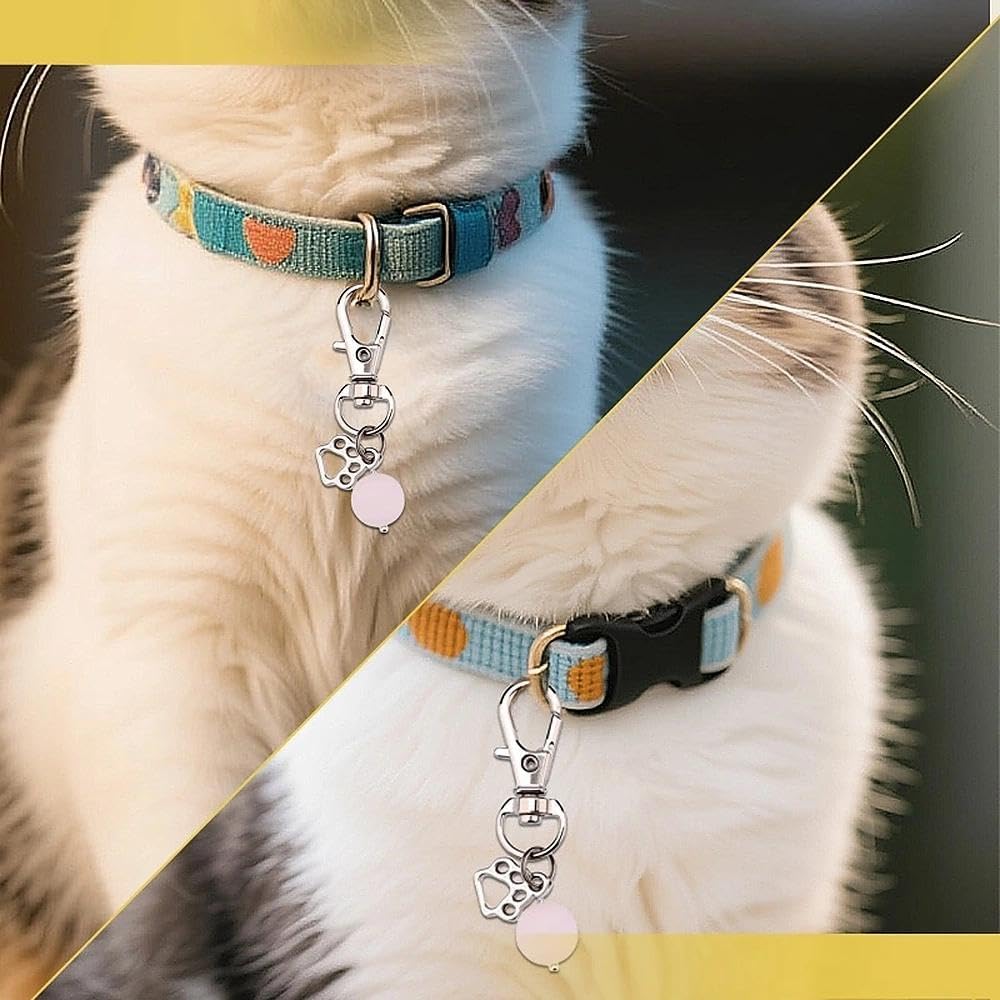 Cat Collar Charm Pendant for Kitty Necklace Accessory Cat Collar