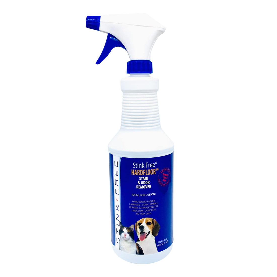 Stink Free Hardfloor Pet Stain & Odor Remover for Hard Wood Floors