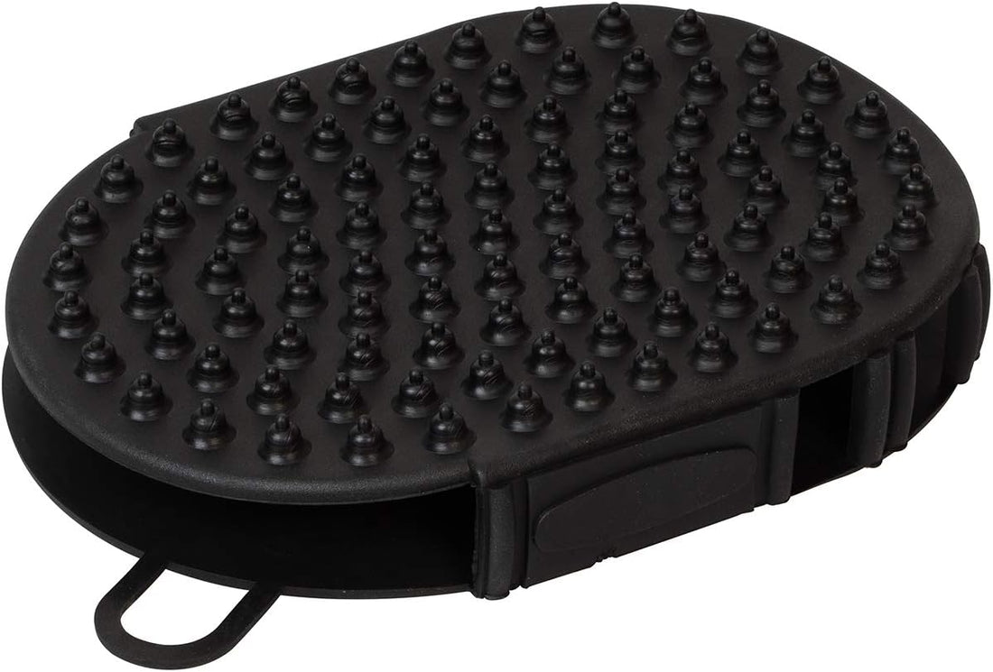 Weaver Livestock Wash Mitt, 2-Sided, Black