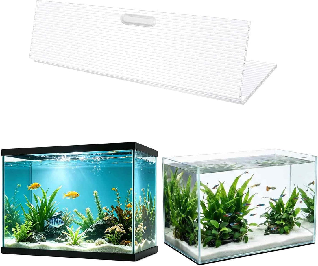Aquarium Canop Polycarbonate 15.37 x 7.63 x 0.24 for 5/10 Gallon