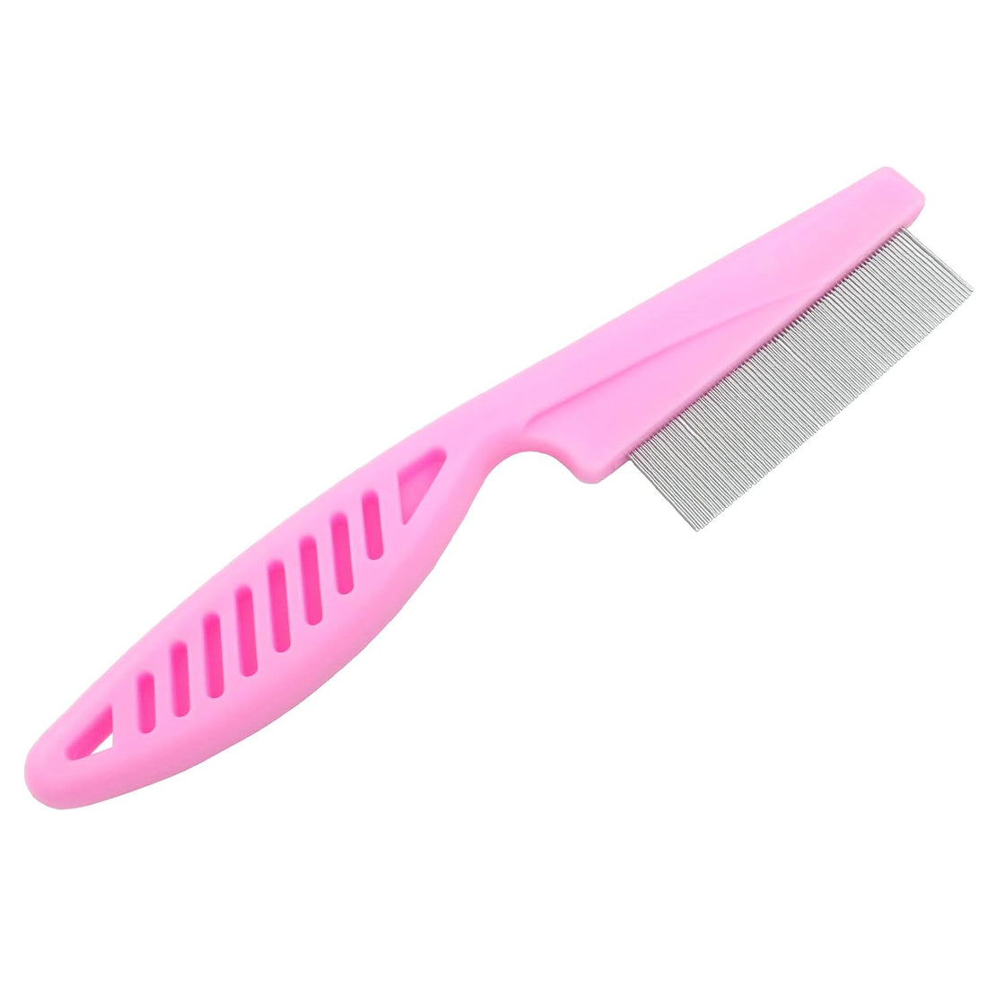 Flea Comb for Dogs and Cats, Pink, 3pcs