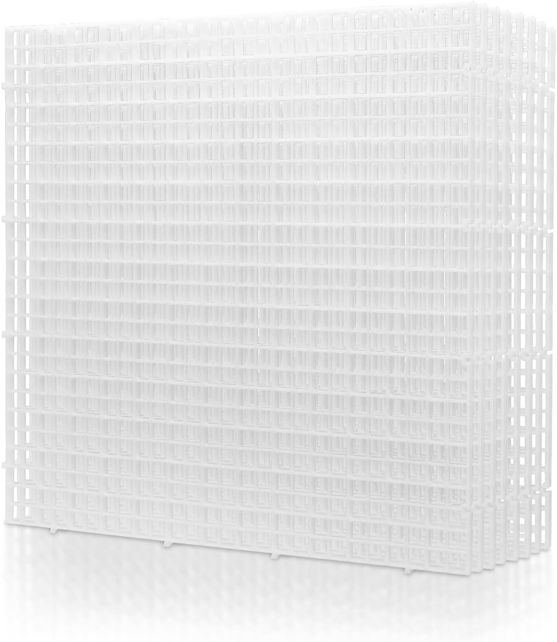 LINLAN 4 Pieces 5.9x11.8in Aquarium Grid Plastic, Fish Tank Divider