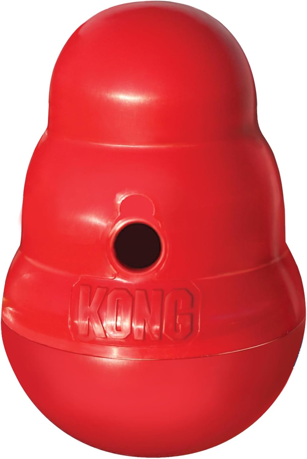 KONG Wobbler - Interactive Dog Toy for Treat Dispensing