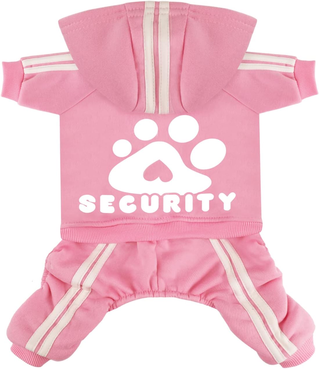 Dog Hoodie Security Clothes 4 Legs Jumpsuit Sweatshirt Hoodies Soft