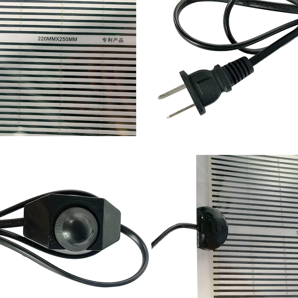 Reptile Heat Pad, Adjustable Temperature Control Lizard Terrarium