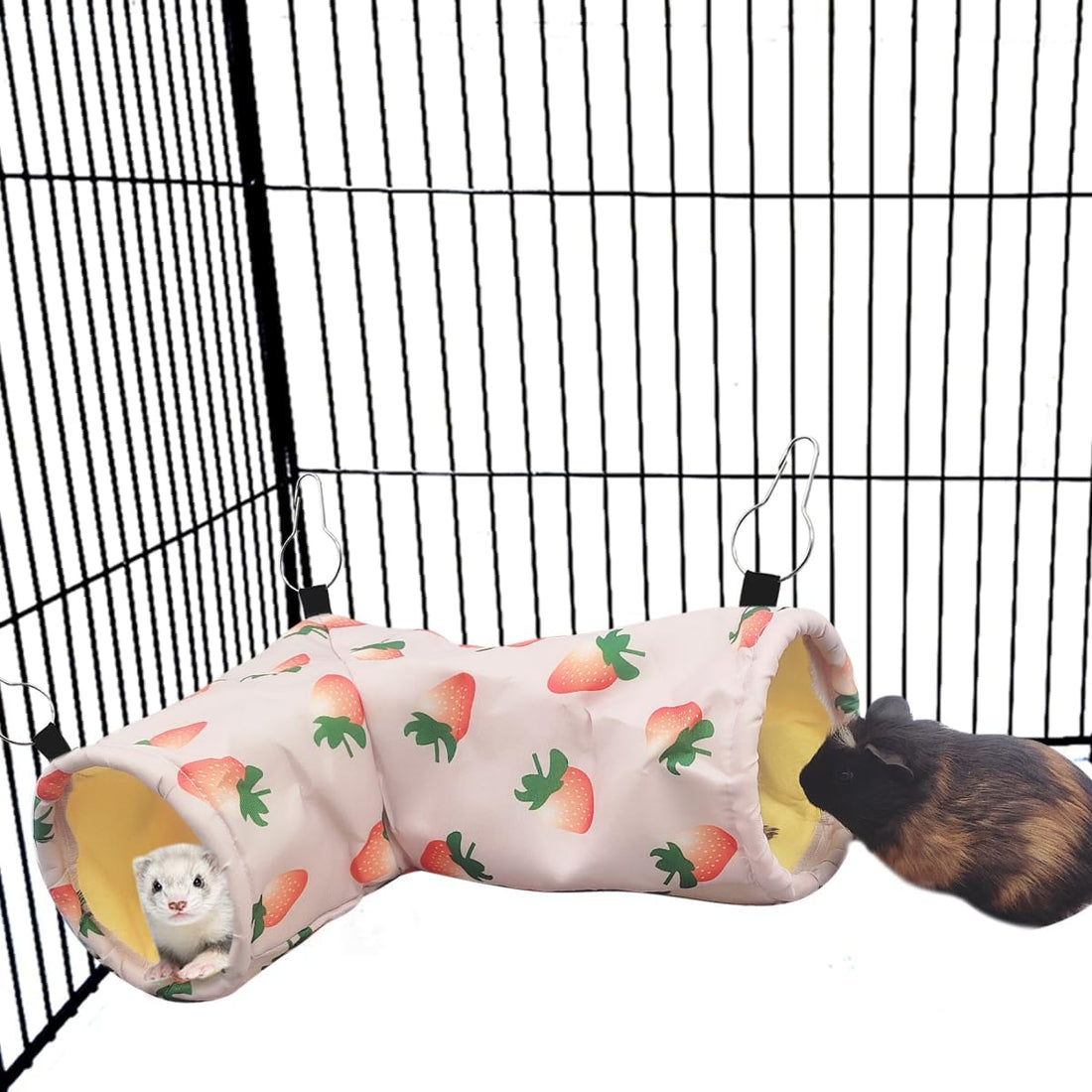 Large Caliber Guinea Pig Tunnel Hideout & Hammock