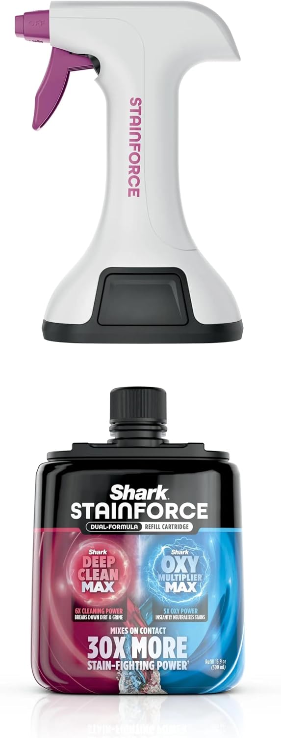 Shark StainForce 2-Pack Refill Cartridge, Stain & Odor Remover