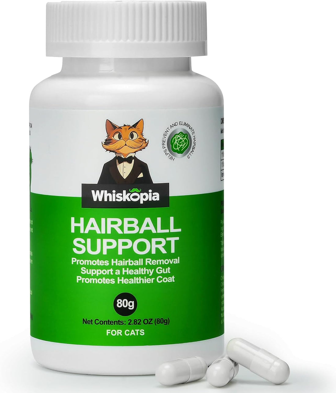 Cat Hairball Relief with Psyllium Seed Husk and Vitamins