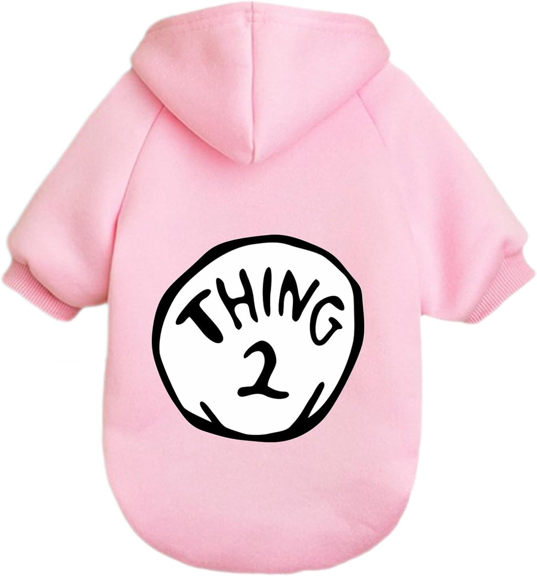 Dog Hoodie Pet Clothes for Small Dogs Thing 1 Printed Hoodies Medium