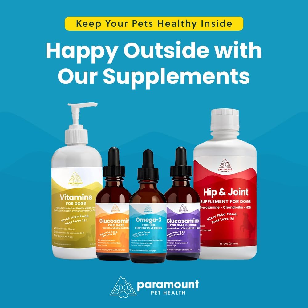 Paramount Pet Health Liquid Glucosamine Chondroitin MSM for Cats