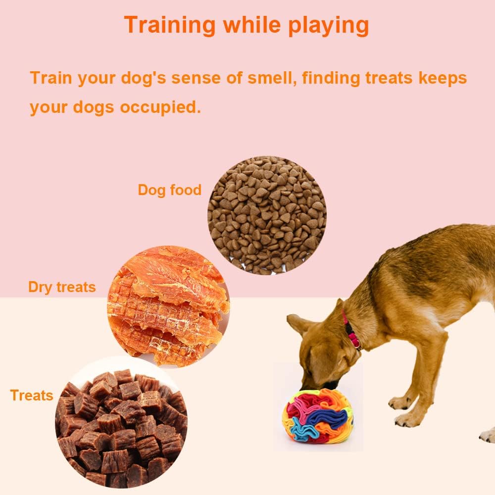 Ablechien Snuffle Ball - Snuffle Ball for Small Dogs