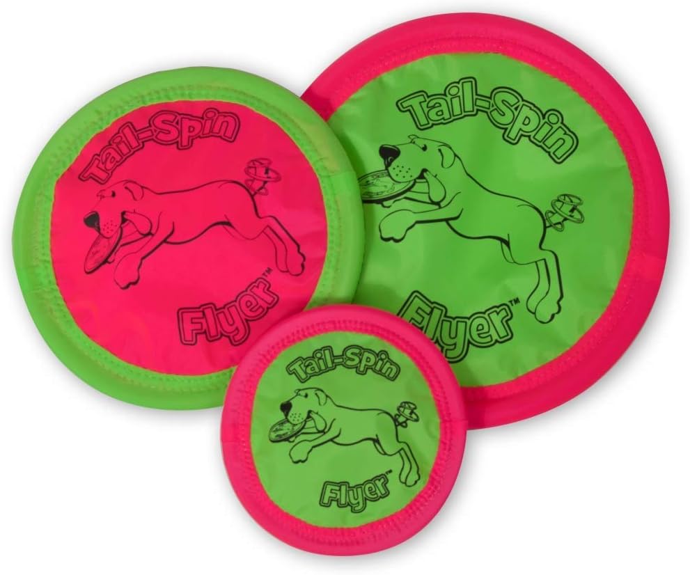 Booda Tail-Spin Flyer, 12-Inch - 2 Pack