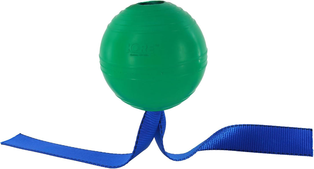 KoreFlex Ball & Tail - Durable Horse Toy & Equine Enrichment Ball