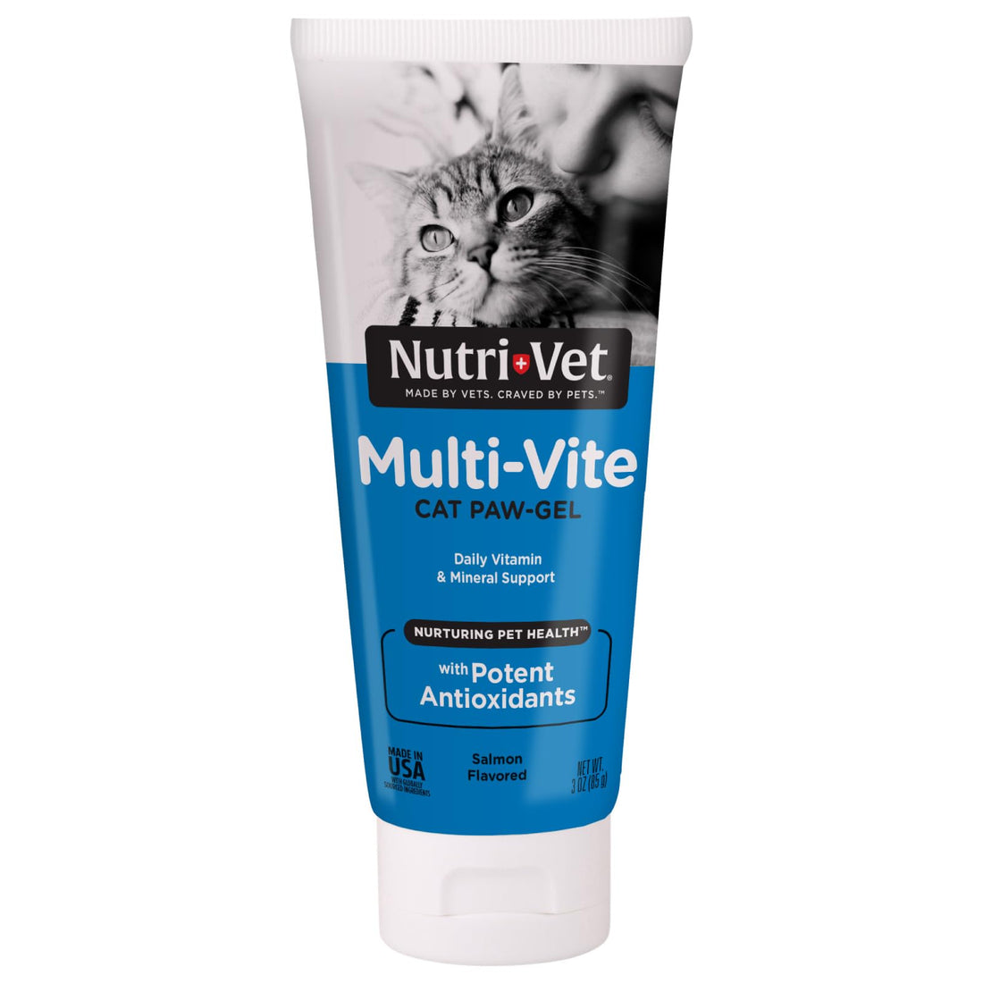 Nutri-Vet Multi-Vite Paw Gel for Cats, Daily Vitamin, Kitten Supplies