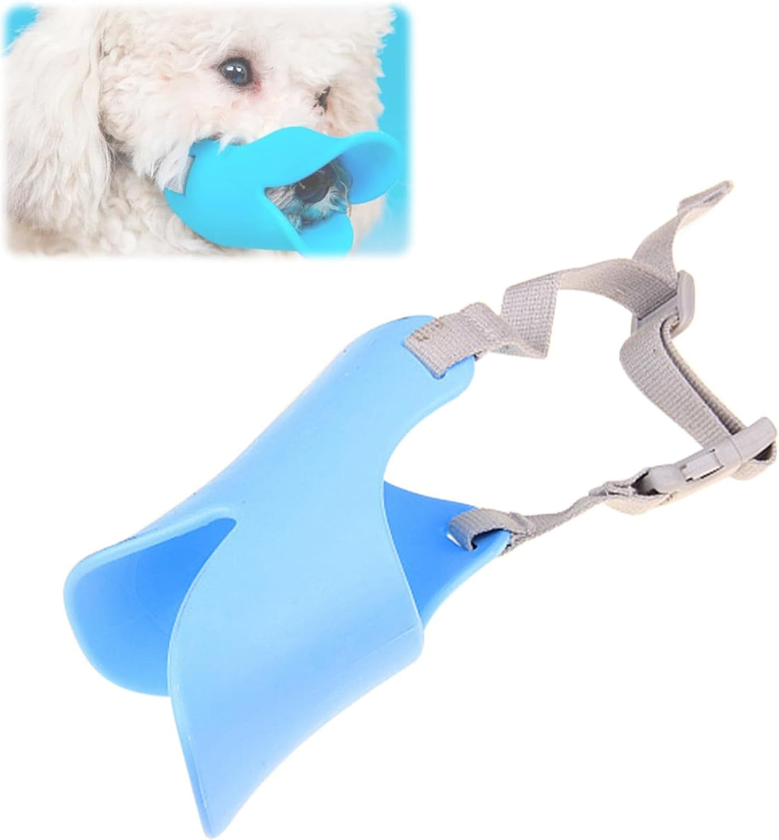 Duck Bill Silicone Dog Muzzle