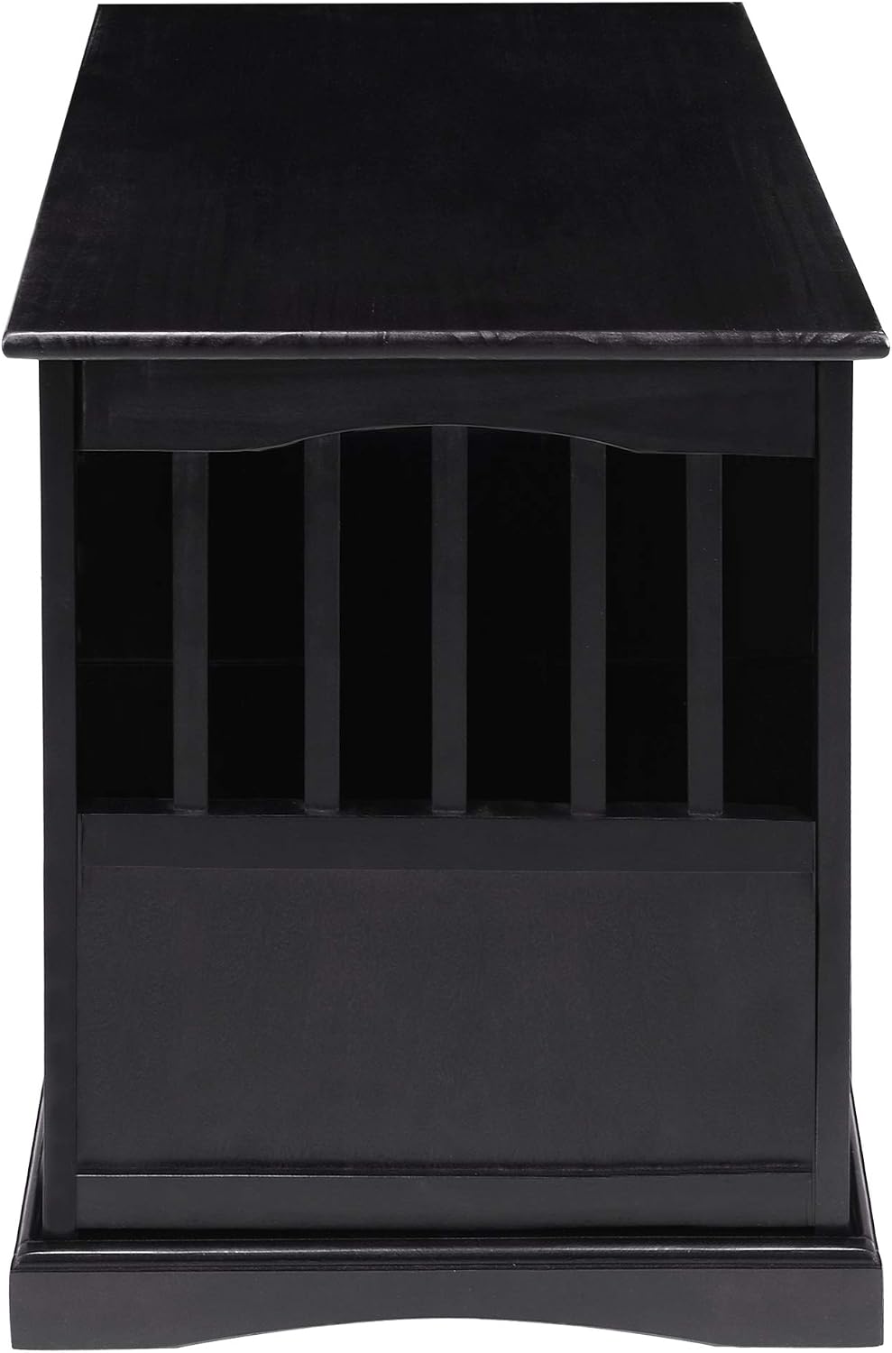 Casual Home Wooden Indoor Dog Crate House Kennel End Table Night