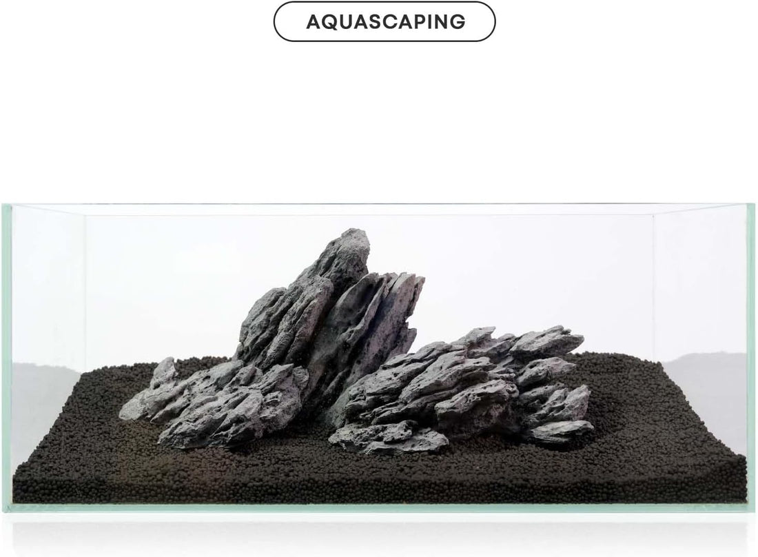 FZONE Aquarium Rocks Aquascaping, Resin Seiryu Rock for Aquascaping