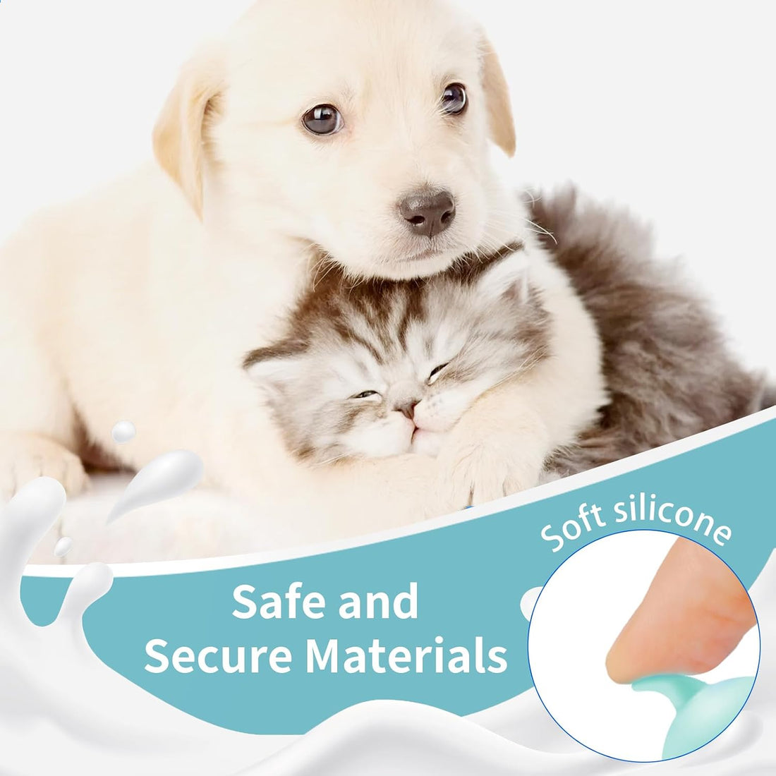 5Pack Kitten Bottle for Nursing Puppy Milk Kitten Bottles Feeding Kit