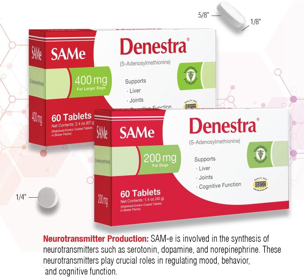 Denestra Same for Dogs – S-Adenosyl-L-Methionine – Liver