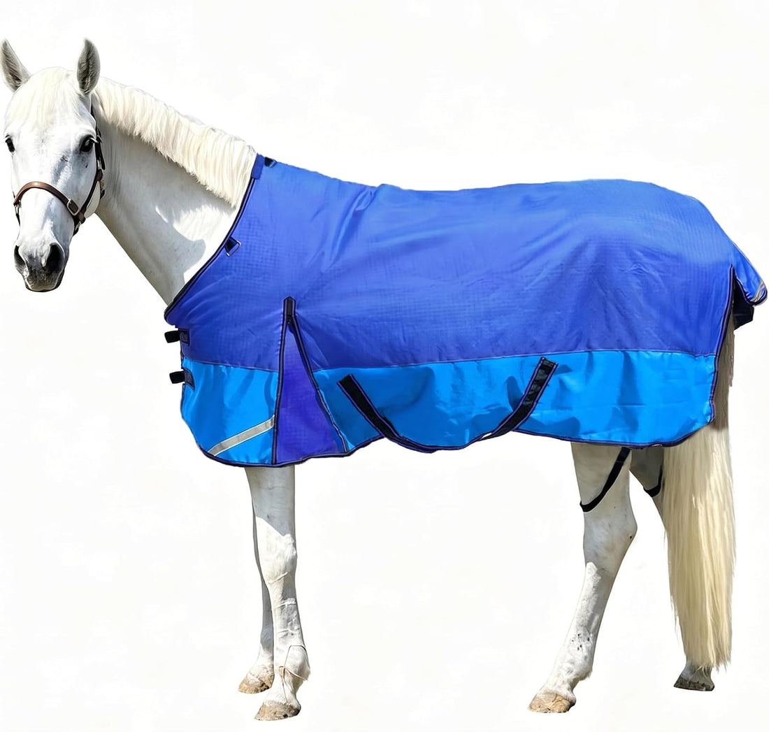1200D 30-60°F Fall Turnout RAIN Sheet,No‑Fill,Reflective Tape,Pink